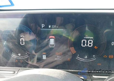 2025 Hyundai Kona Se z USA, uszkodzony, nr VIN KM8HA3AB1SU260965